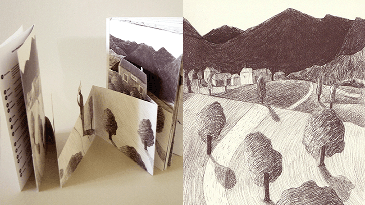 M. Kumorek-Barańska, Święta Bernadeta Soubirous- książka leporello